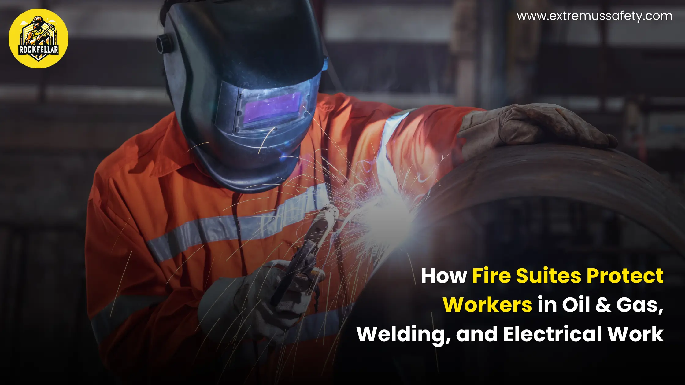 How Fire Suites Protect Workers in Oil & Gas, Welding, and Electrical Work
